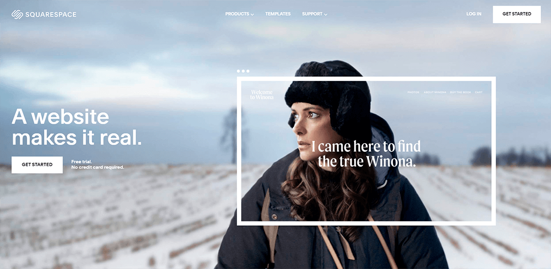 squarespace website