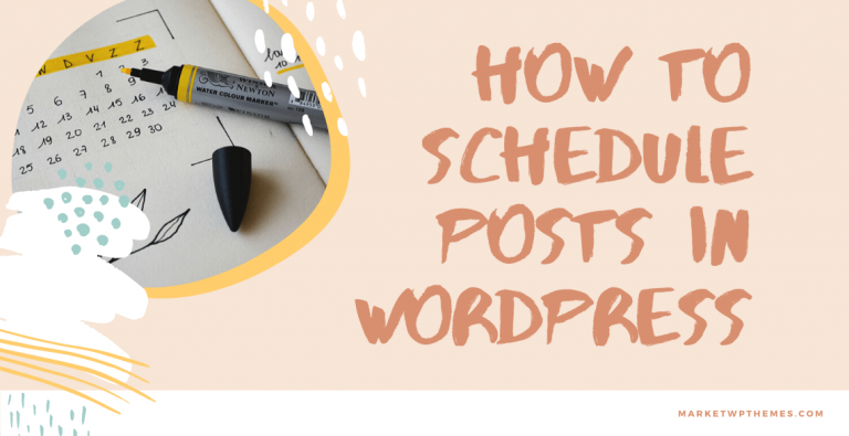 How to Schedule Posts in WordPress Post