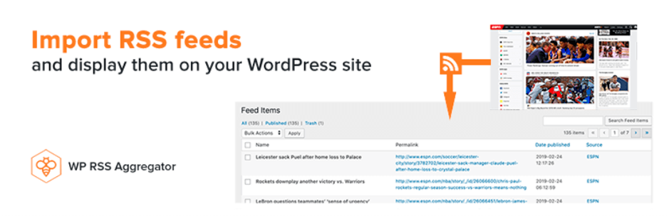 WP RSS Aggregator