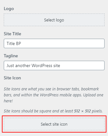 Change Favicon WordPress
