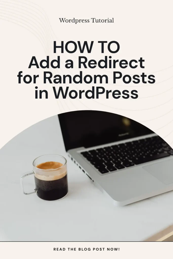 How to add a redirect for random posts in WordPress