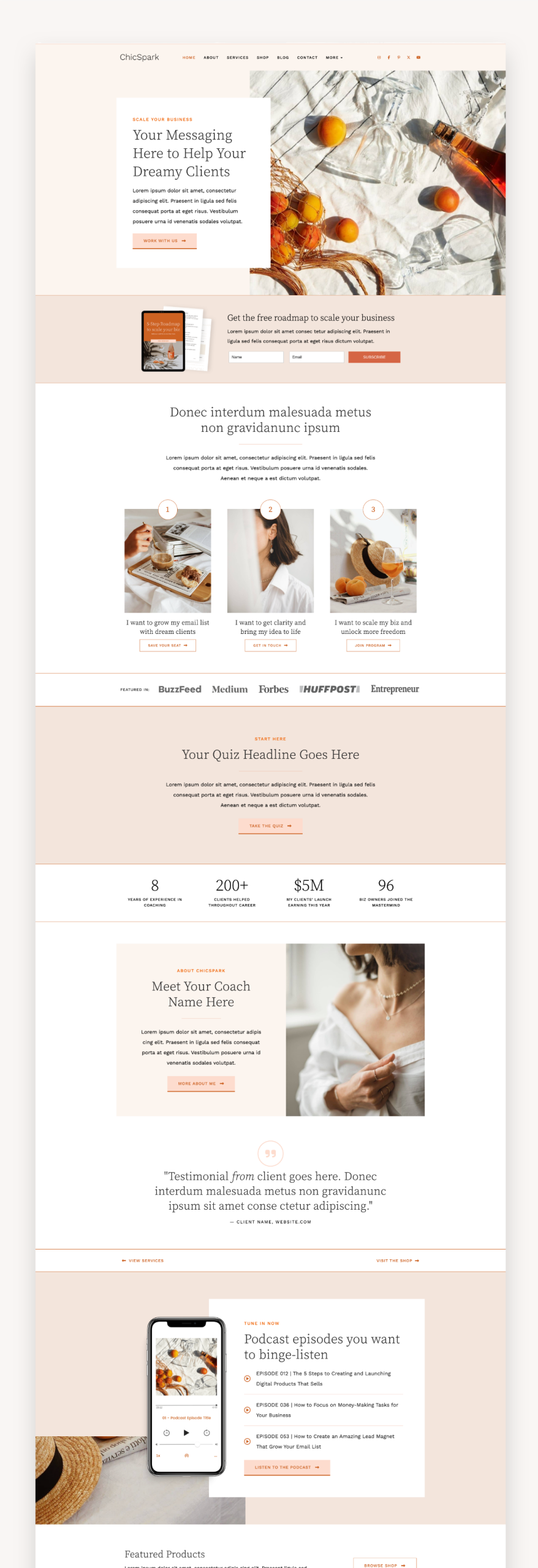 ChicSpark WordPress Theme