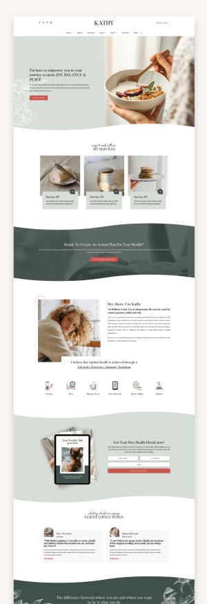 Kathy Coaching Divi Child Theme