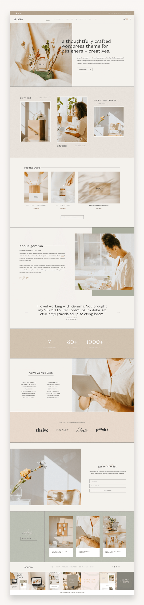 Studio WordPress Kadence Child Theme