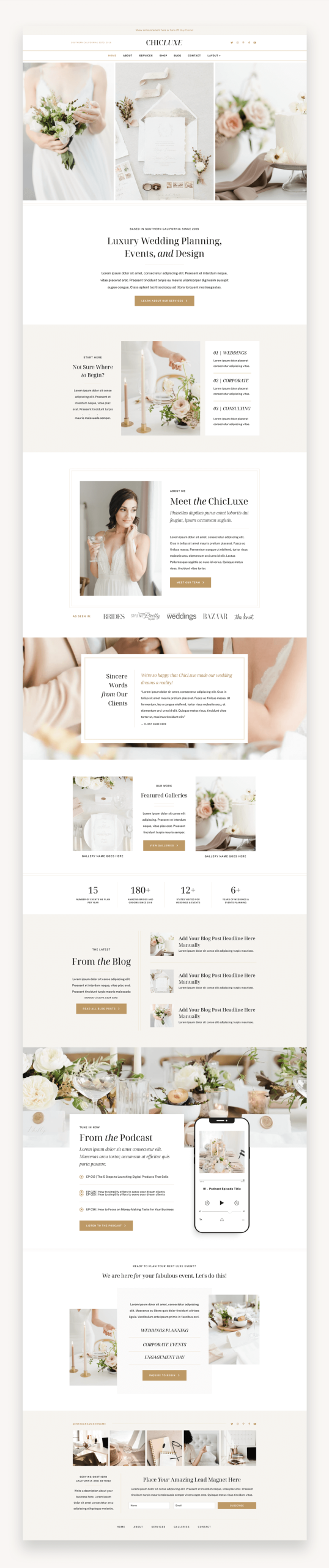 ChicLuxe WordPress Theme