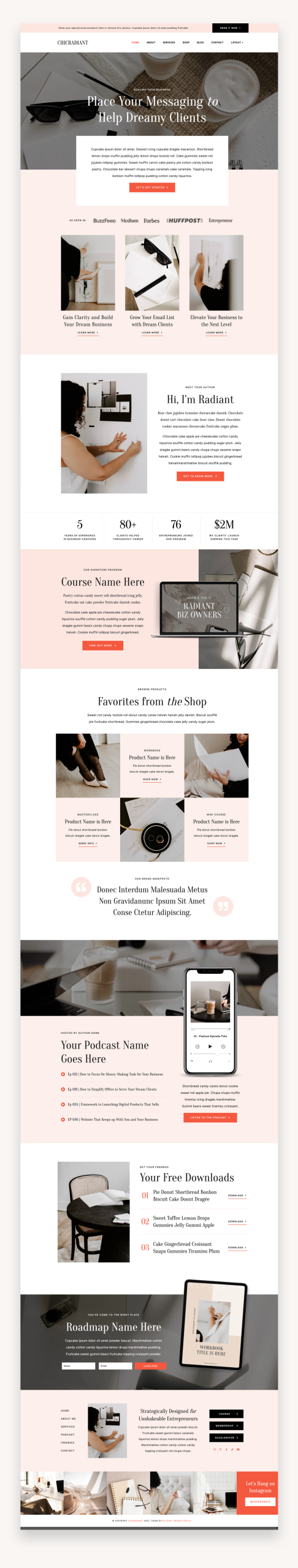 ChicRadiant WordPress Theme