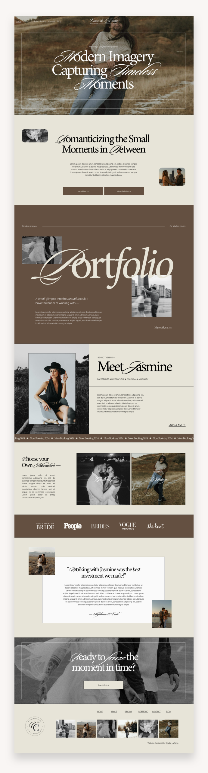 Creme De Le Creme Squarespace Template