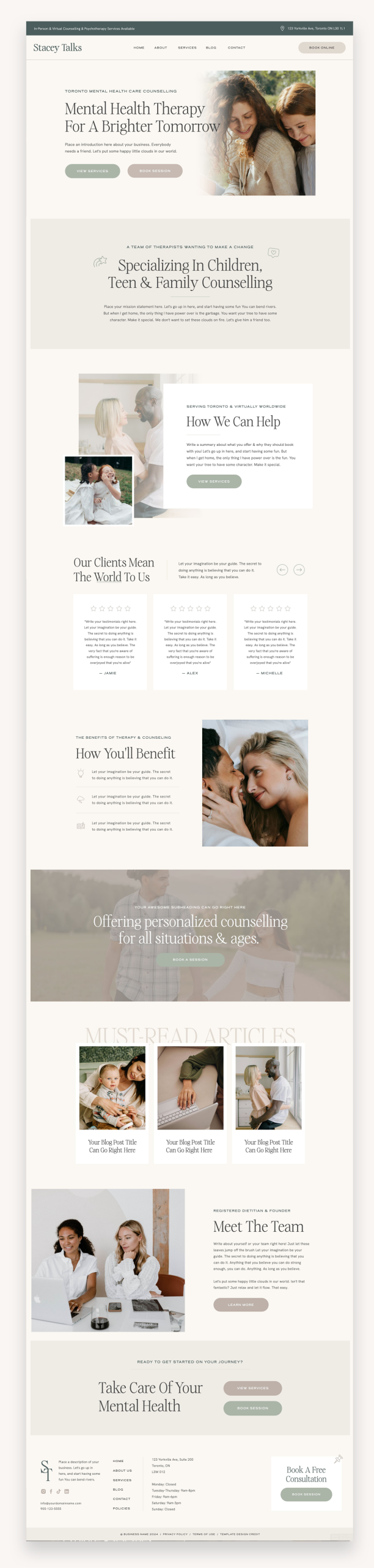 Stacy Showit Template