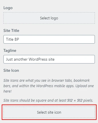 Change Favicon WordPress