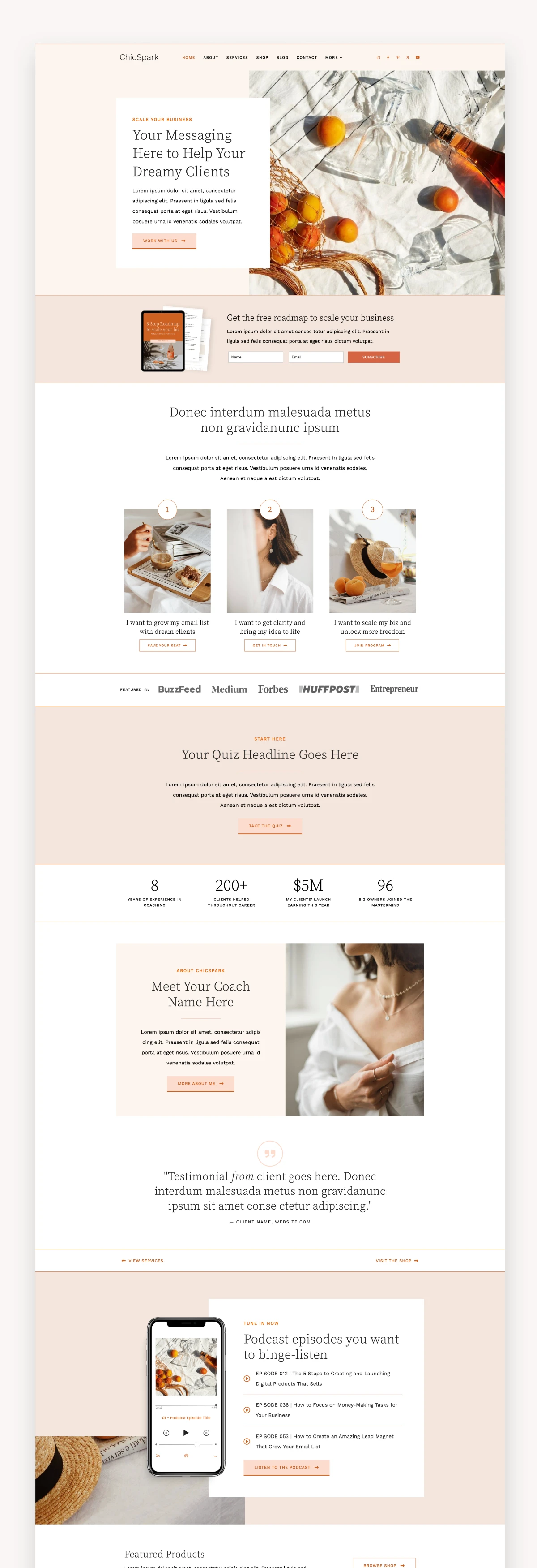 ChicSpark WordPress Theme