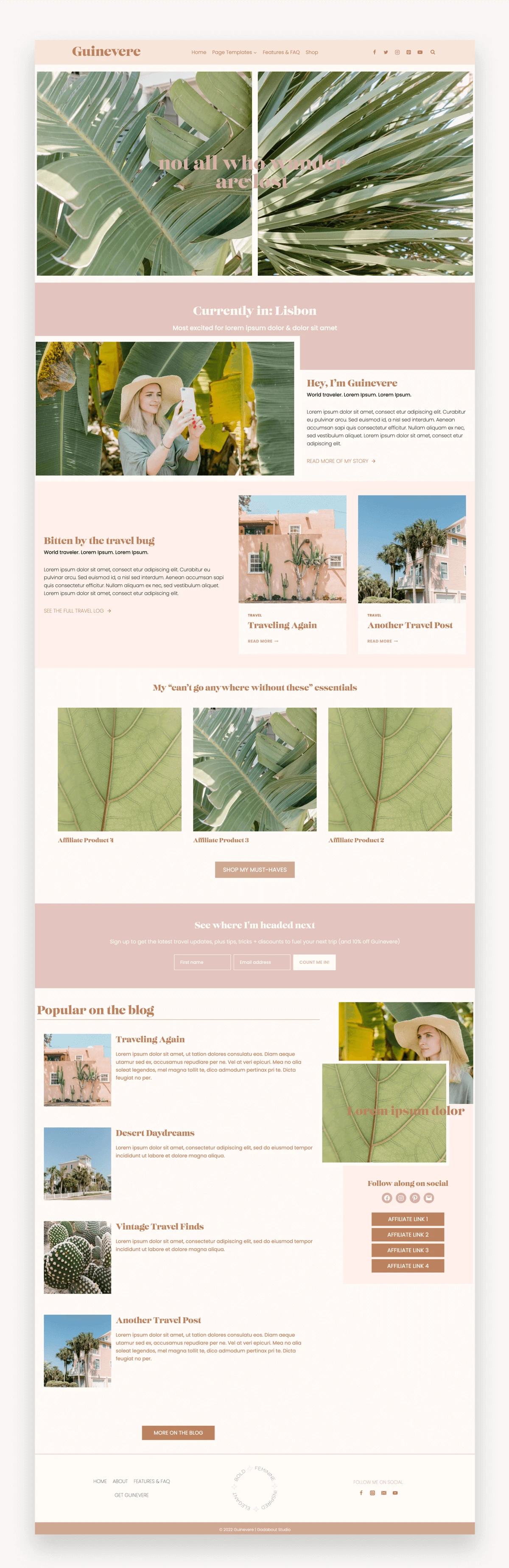 Guinevere WordPress Kadence Child Theme