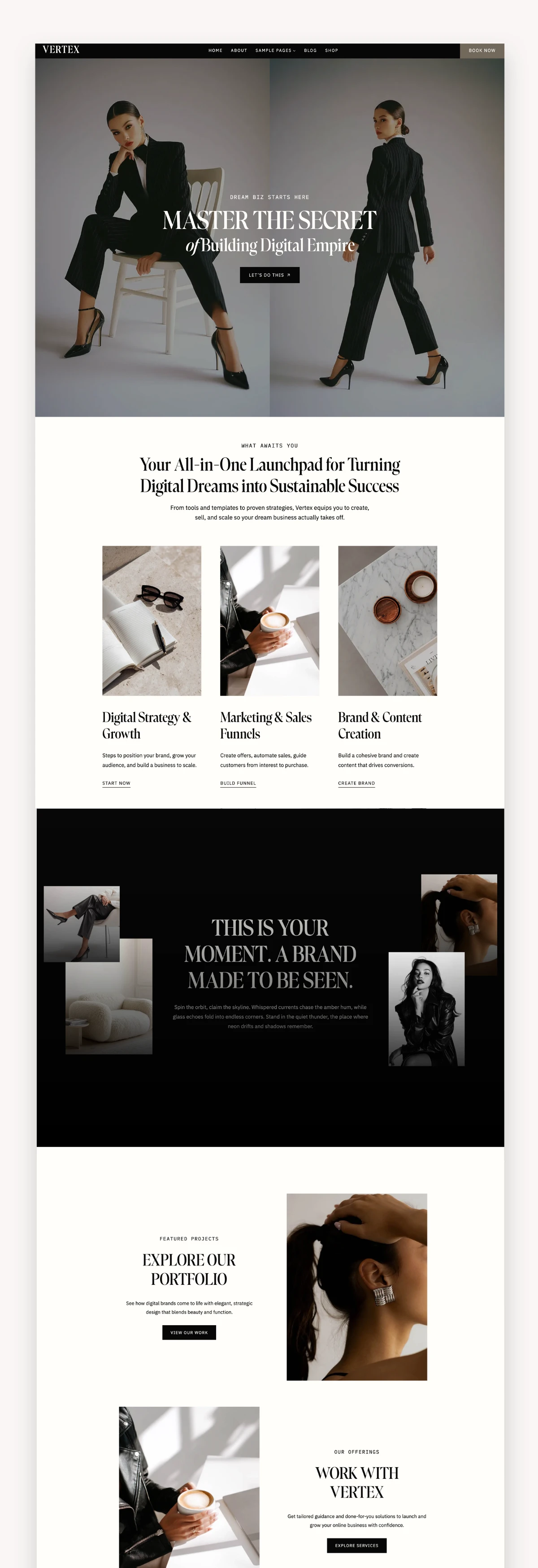 Vertex Kadence WordPress Template