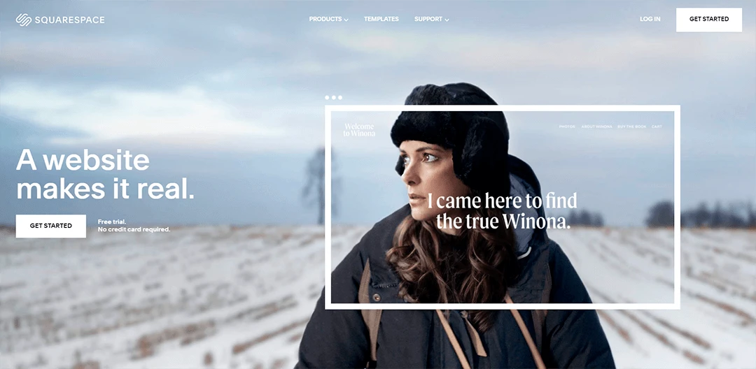 squarespace website